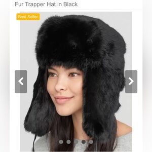 Rabbit fur hat